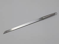 Нож кухонный для нарезки хлеба зубчатый нержавейка с мелкой пилкой L 43,5 cm лезвие 30,5 cm. IKA SHOP