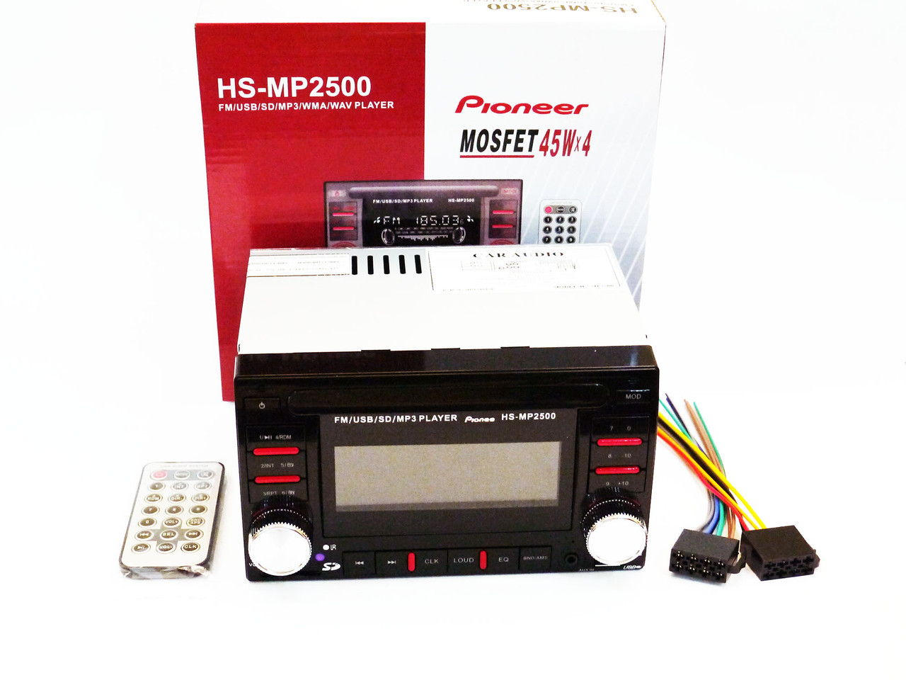 2Din Магнітола HS-MP2500 USB Євророз'єм