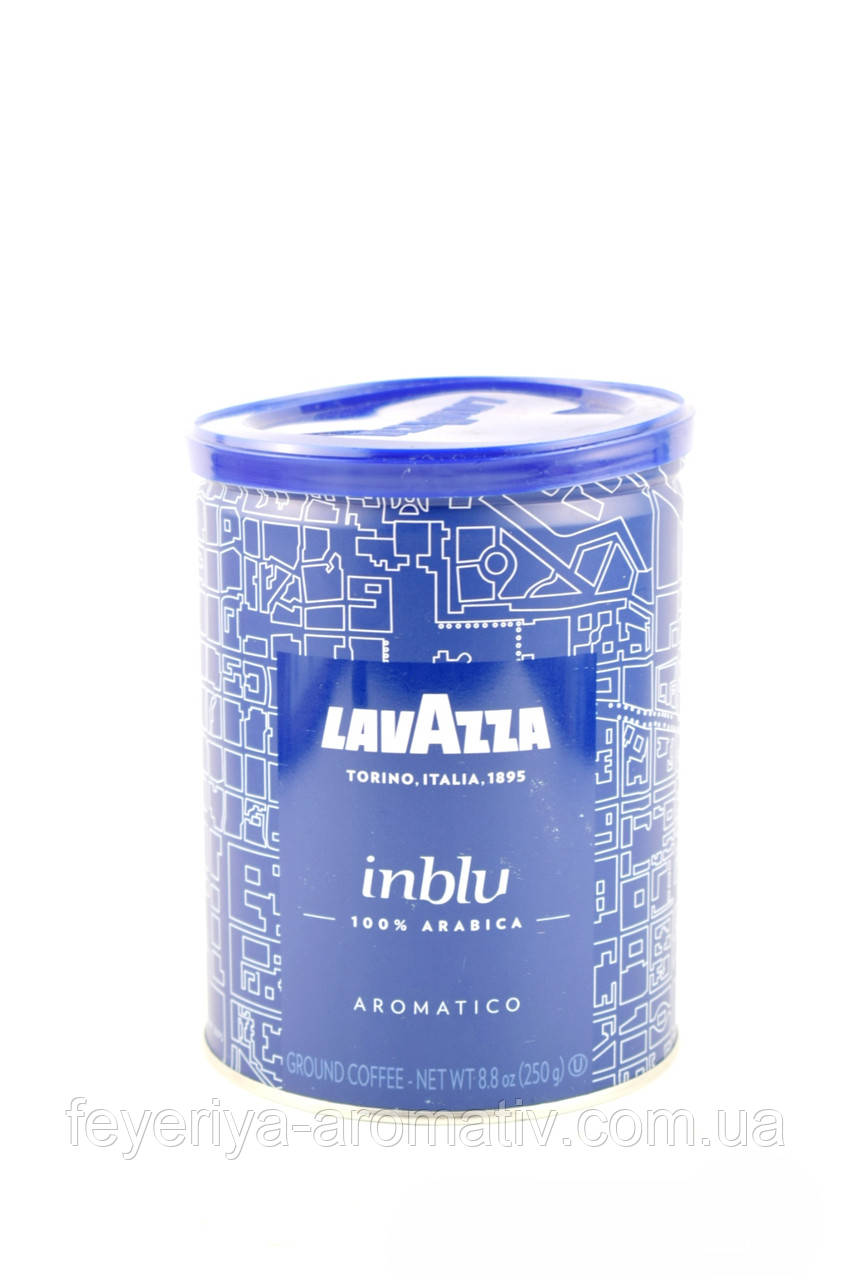 Кава мелана Lavazza Espresso in blu Aromatico 100% arabica ж/б 250 г Італія