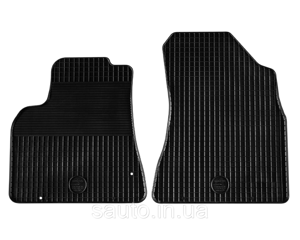 Citroen Berlingo 2008-2018. Гумові килимки в авто, резинові, в машину сітроен берлінго