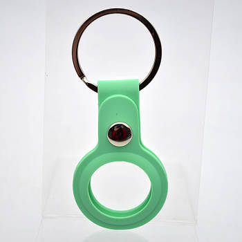 Чохол брелок для AirTag Silicone Key Light Green