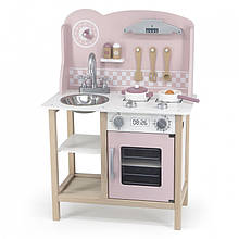 Кухня дерев'яна дитяча рожева Viga 44046