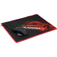 Комплект миша та килимок A4Tech Bloody V7M71 Black ігрова USB з ігровою поверхнею