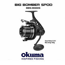 Котушка Okuma Big Bomber Spod BBS 8000S Big Pit 5.1:1 3+1BB