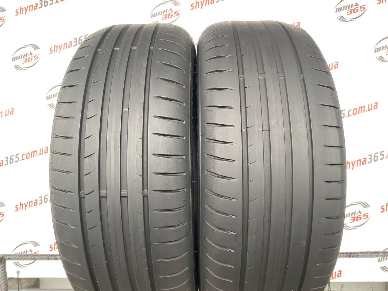 Шины Б/У літня 215/60 R16 DUNLOP SPORT BLURESPONSE 4mm