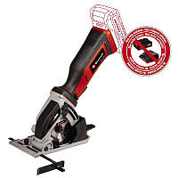 Einhell Мініпила циркулярна TE-CS 18/89 Li — Solo акум., PXC, 18 В, 3500 об/хв, диск 89х10 мм