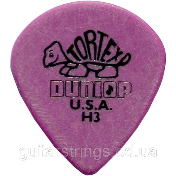 Медіатор Dunlop 472RH3 Tortex Jazz H3 1.14 mm