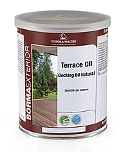 Олія (масло) для терас Terrace Oil - Decking Oil  Natural, Borma Wachs