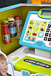 Дитяча електронна каса зі сканером 35558 А, фото 3
