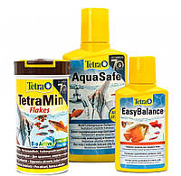 Набір TetraMin 250 ml пластівці+Aqua Safe 250 ml+Aqua Easy Balance 100 ml