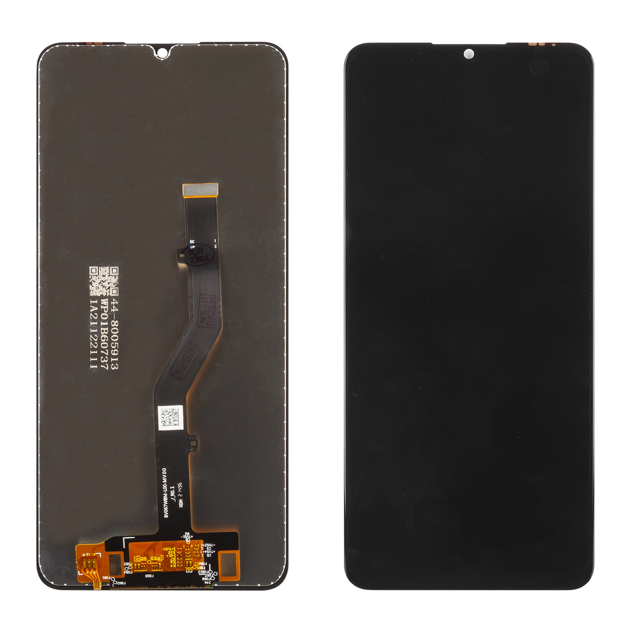 Дисплей ZTE Blade A72 (4G)/Blade V40 Vita (A7040) (2022) з чорним тачскрином