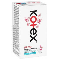 Щоденні гігієнічні прокладки Kotex Normal Plus Deo, 56 шт.