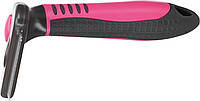 Расчёска-триммер для удаления подшерстка Trixie 7*15 см (розовый)