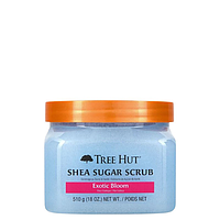 Сахарный скраб Tree Hut Exotic Bloom Sugar Scrub для тела с ароматом экзотических цветов, 510 г