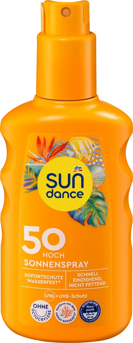 Сонцезахисний лосьйон-спрей SUNDANCE Sonnenspray SPF +50, 200 мл