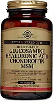 Хондропротектор Solgar Glucosamine Hyaluronic Acid Chondroitin MSM 120 таблеток (599125)