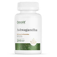 Натуральная добавка OstroVit Vege Ashwagandha, 200 таблеток