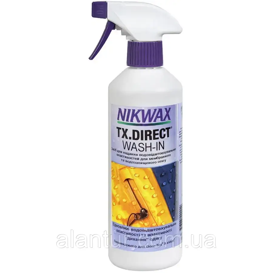 Пропитка Nikwax TX Direct Spray 500 мл для мембранного одягу та спорядження, фото 1