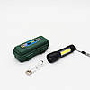 Ліхтарик акумуляторний 2в1, USB, XPE + COB, Police BL 511 / Потужний ручний LED ліхтар, фото 10