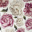 Набір вінілових міні наклейок Акварельні біло-рожеві півонії від 10 до 20 см наклейки квіти матова, фото 8