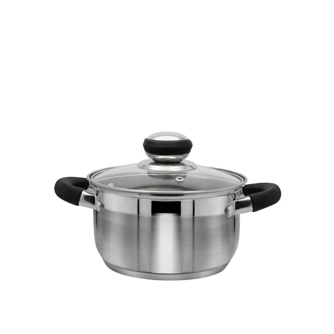 Каструля з нержавіючої сталі Zauberg 1,9 л ZB-1,9 CB BLACK, фото 1