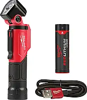 Компактный светодиодный фонарик Milwaukee REDLITHIUM USB Pivoting Flashlight (2113-21 / L4 PWL-301)