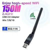 USB WiFi адаптер Ralink MT7601 для T2, ПК, тюнерів