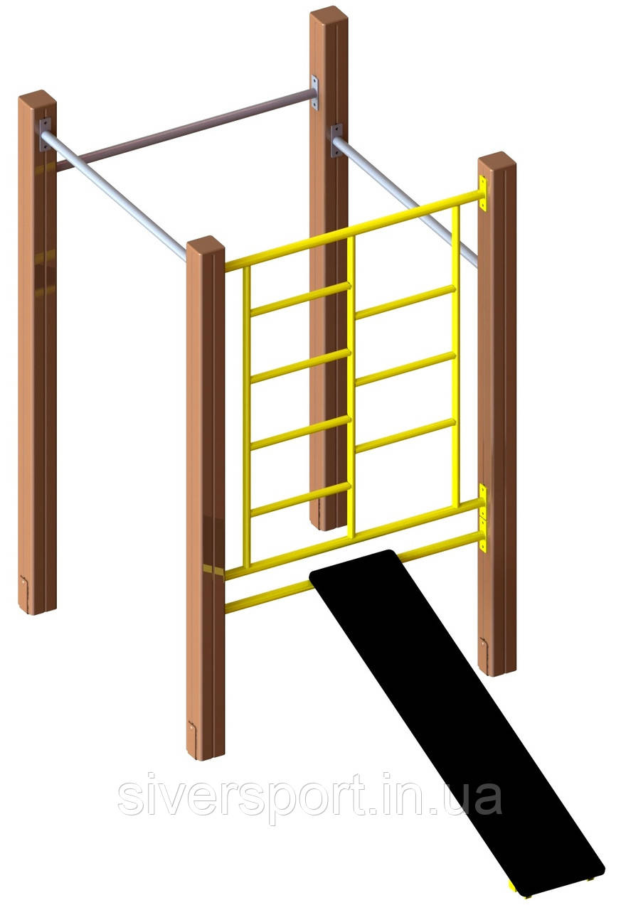 Гімнастичний комплекс "Турнік Квадро" SiverSport KID654, фото 1