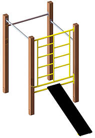 Гімнастичний комплекс "Турнік Квадро" SiverSport KID654