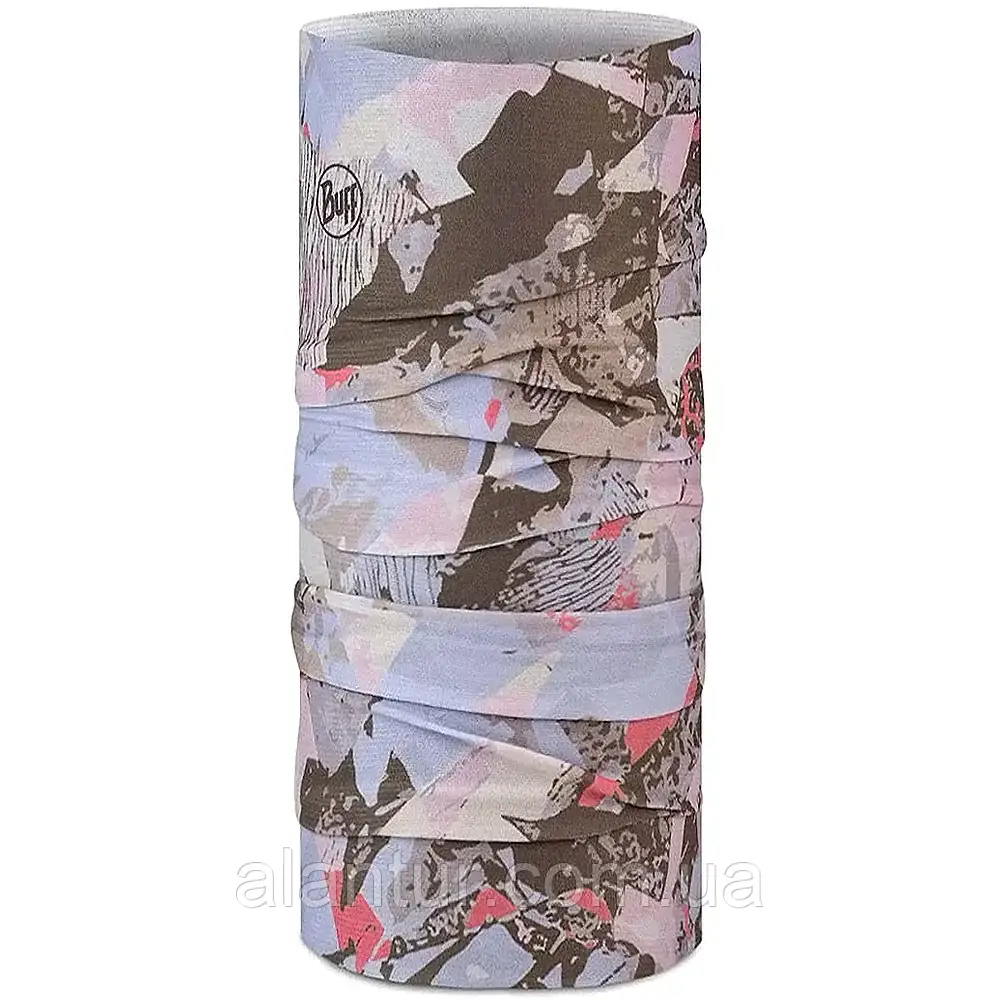 Бандана Buff Coolnet UV+ hetch lavender, ультралегка, захист UV 50+, для спорту та відпочинку, фото 1