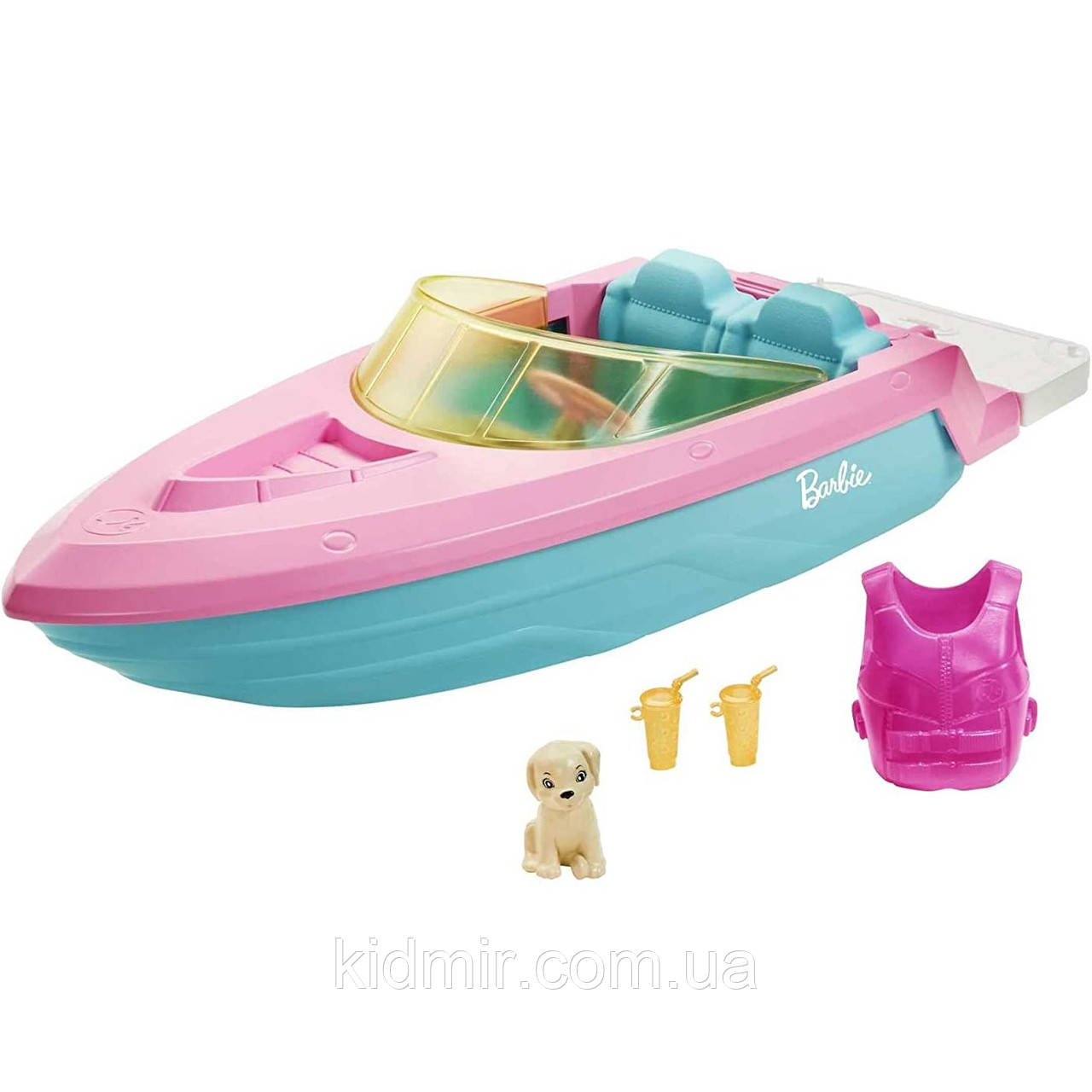 Ігровий набір Катер Барбі Barbie Toy Boat GRG29