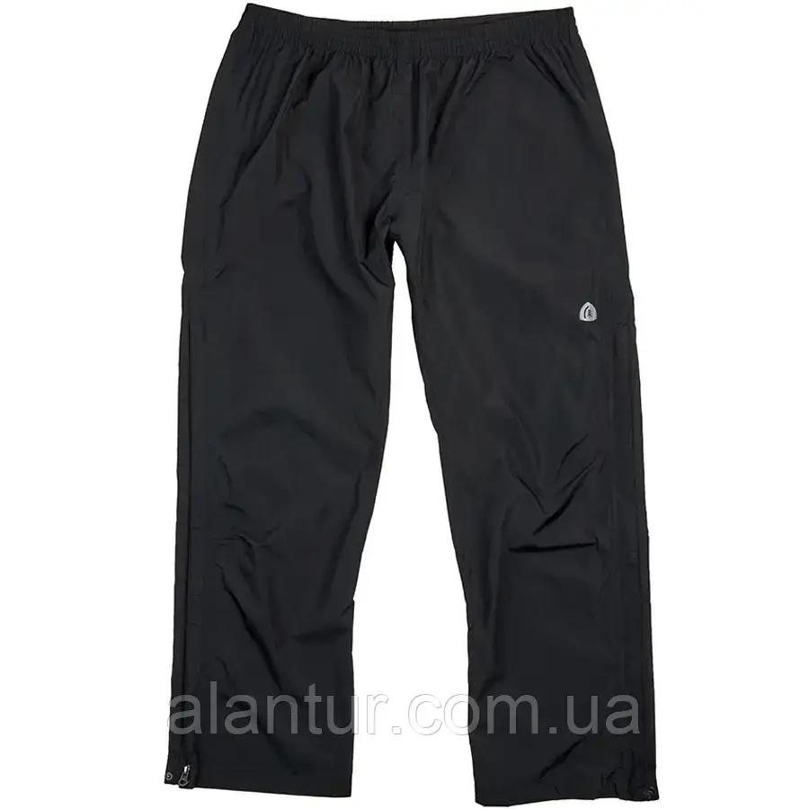 Брюки Sierra Designs Hurricane Black S для чоловічого активного відпочинку, водовідштовхувальні, дихаючі, з бічною блискавкою., фото 1