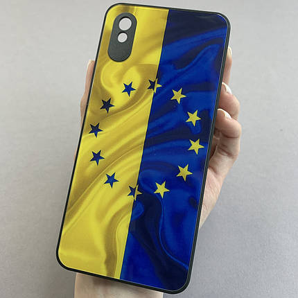 Чохол для Xiaomi Redmi 9A чохол Україна ЄС із захистом камери на телефон сяомі редмі 9а чорний q7k, фото 1