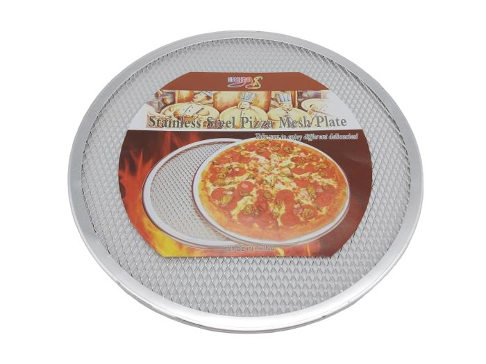 Сітка екран для випічки піци алюмінієва Скрін для піци перфорований D 33 cm