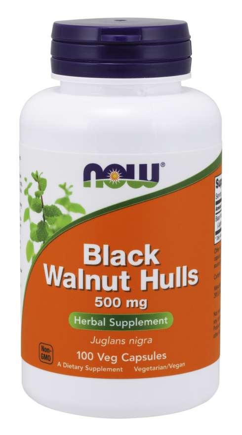 Black Walnut Hulls 500mg 100 caps