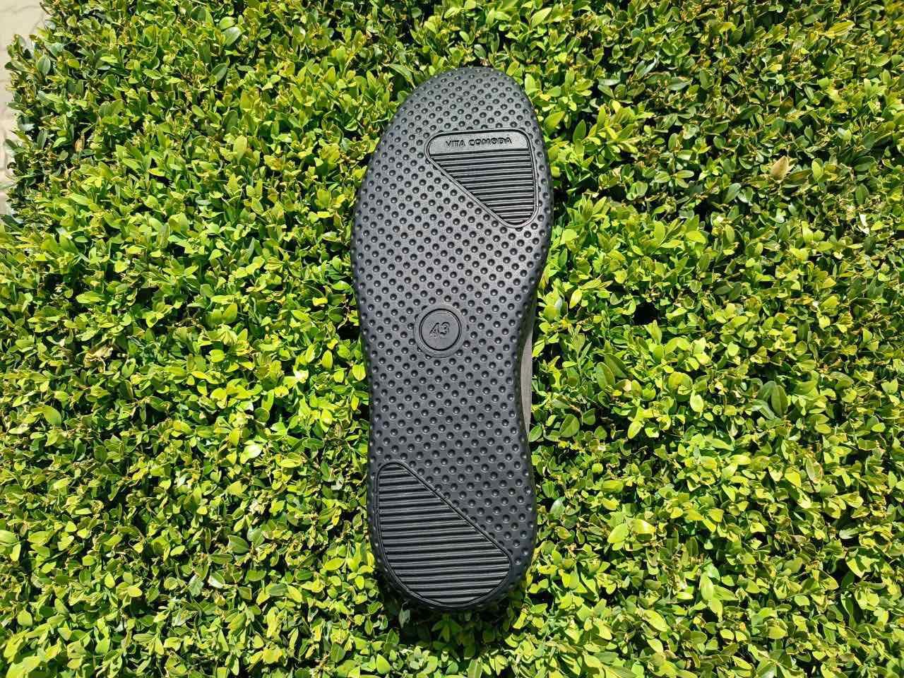 Мокасины мужские 42 размер кожаные туфли с перфорацией серые без резинки слипоны макасины летние в дырочку - фото 3 - id-p1853940026
