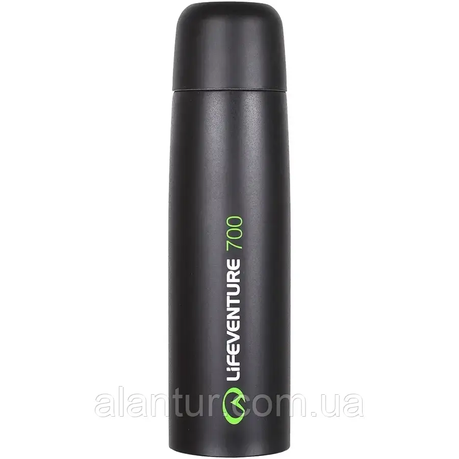 Термос Lifeventure Vacuum Flask 0.7 L, нержавіюча сталь, збереження температури до 8 годин, фото 1