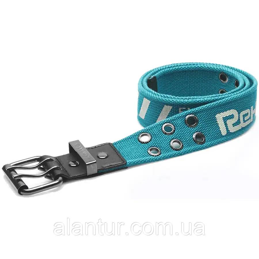 Rehall ремінь Buckle 115 см, молодіжний стиль, осінній зелений-аква