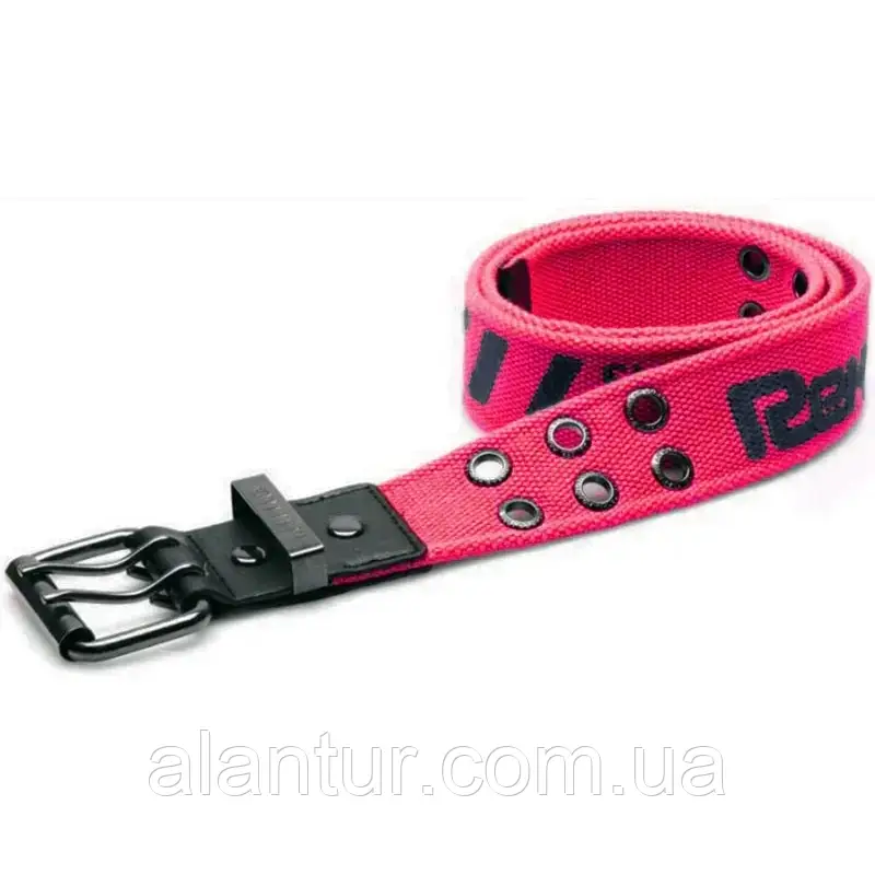 Ремінь Rehall Buckle 115 см, пурпурний, для активного стилю, з металевою пряжкою.