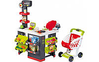 Игровой набор Smoby смоби Toys Супермаркет с электронной кассой и тележкой 350234
