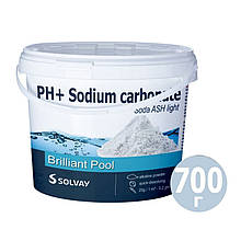 Засіб для підвищення рівня pH для басейну Solvay 80013, pH+ плюс, Бельгія, 700г