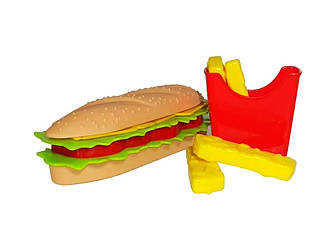 100-014 KW ФастФуд Бургер і картопелька Фрі Kinderway