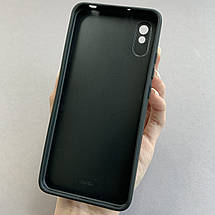 Чохол для Xiaomi Redmi 9A чохол з морозивом із захистом камери на телефон сяомі редмі 9а чорний q7k, фото 3