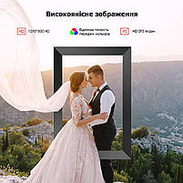 Цифрова фоторамка WiFi 10 дюймів Photo Frame FRAMEO електронна рамка для фото із сенсорним дисплеєм і пам'яттю, фото 8
