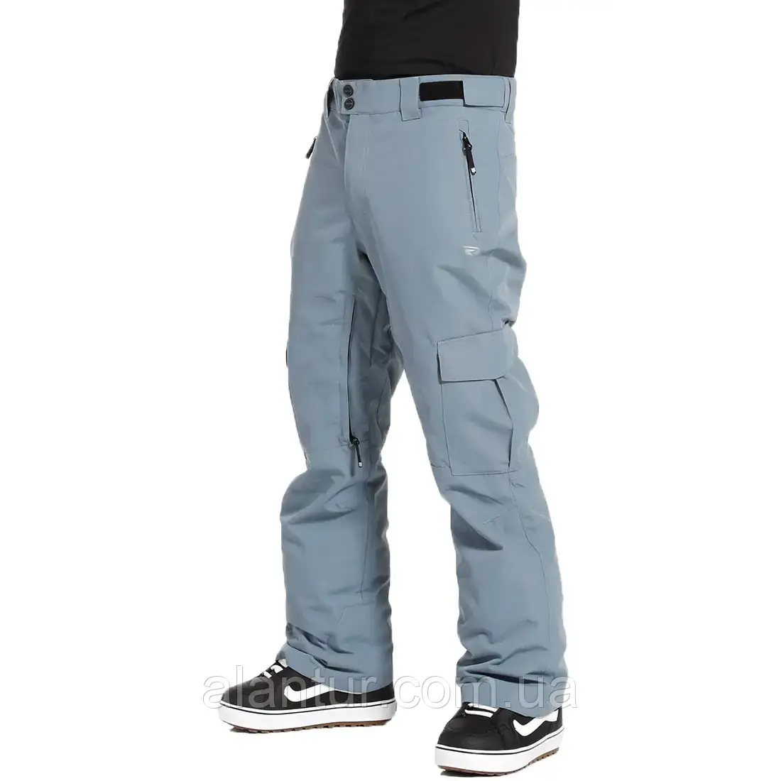 Брюки сноубордичні Rehall Buster 2023, синього кольору, M, з вентиляцією та мембраною 20/20, фото 1