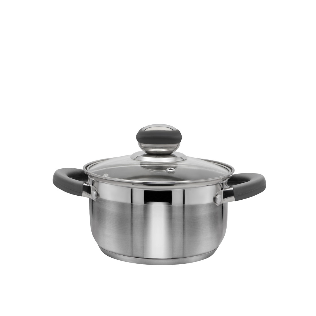 Каструля з нержавіючої сталі Zauberg 1,9 л ZB-1,9 CG GREY