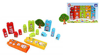 6849 Конструктор Технок, 35 деталей, у коробці