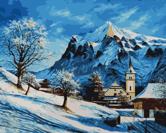 Картина за номерами Альпи. Пейзаж 40*50 см Art Craft 10606-AC