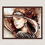 Картина за номерами Дівчина з чудовим поглядом 40*50 см Art Craft 10607-AC, фото 3
