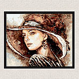 Картина за номерами Дівчина з чудовим поглядом 40*50 см Art Craft 10607-AC, фото 4